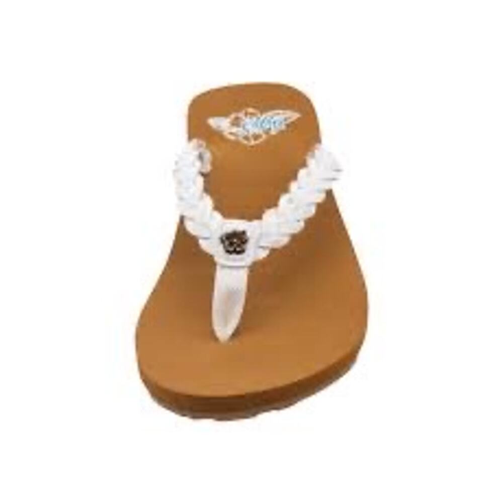 NWT FLOJOS Marisol  Vegan Leather EVA FOOTBED ARCH SUPPORT Women's Sandal Sz 9